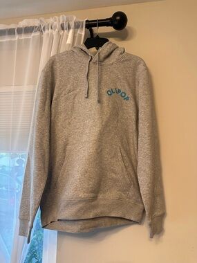Men's Gray olipop Hooded Sweatshirt